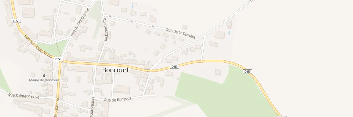 Plan du 4 Rue des Grandes Coutures à Boncourt