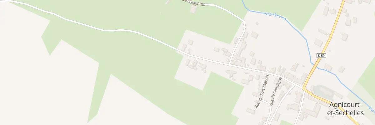 Plan du 19 Rue de Marle à Agnicourt-et-Séchelles