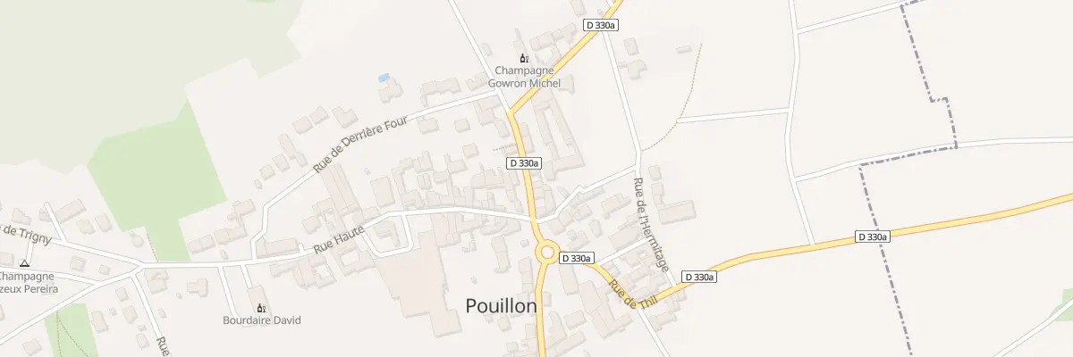 Plan du 4 Rue de Villers-franqueux à Pouillon