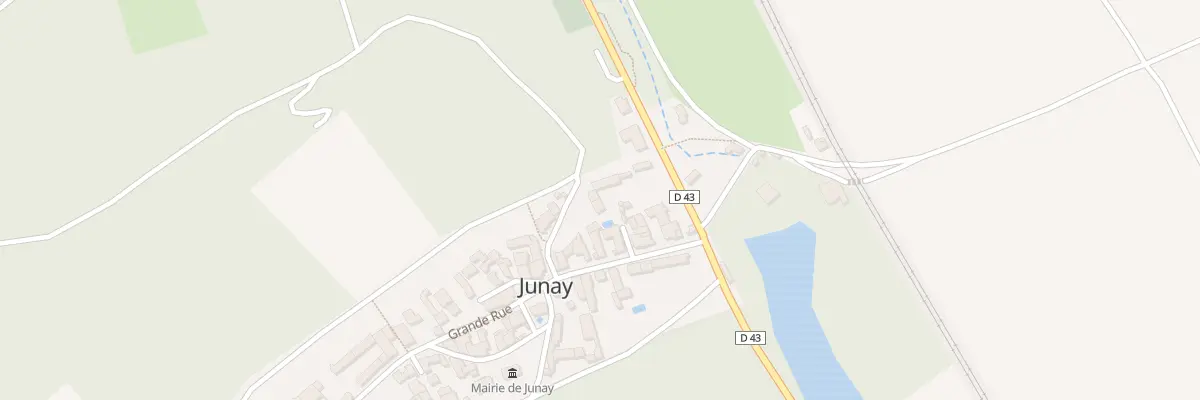 Plan du 8 Gr Grande Rue à Junay