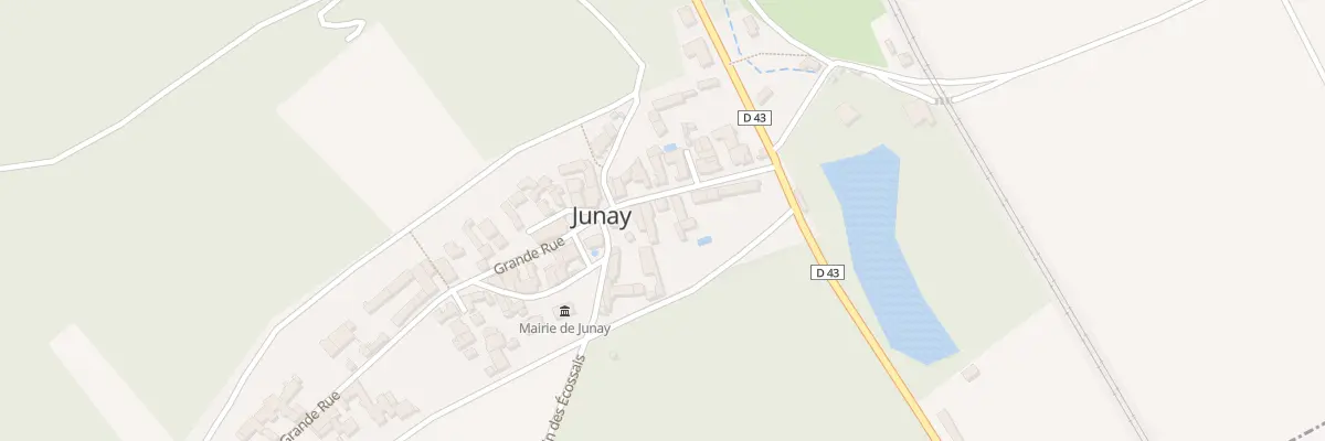 Plan du 7 Grande Rue à Junay