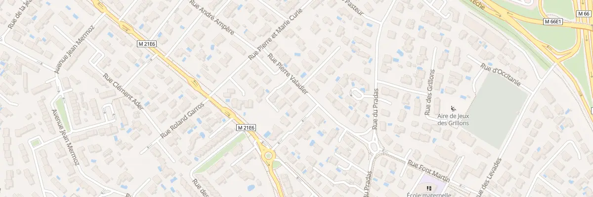 Plan du 13 Rue Pierre Valadier à Pérols