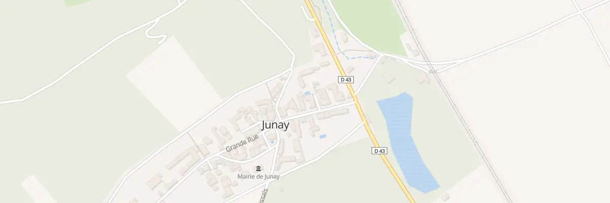 Plan du 10 Gr Grande Rue à Junay