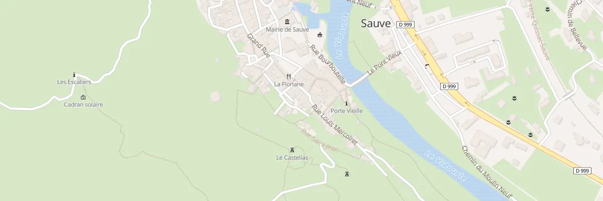 Plan du 10 Pl du Doyen Gachon à Sauve