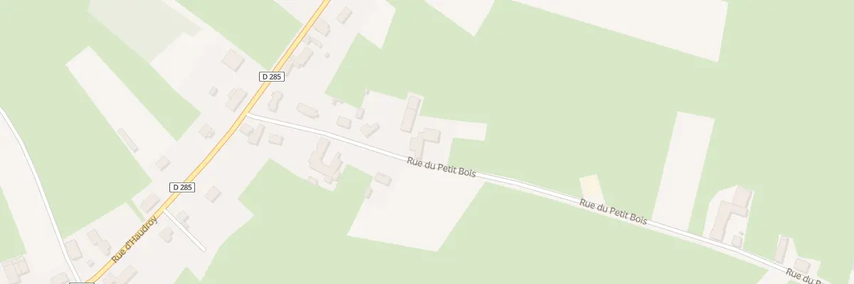 Plan du 5 Rue du Petit Bois à La Flamengrie