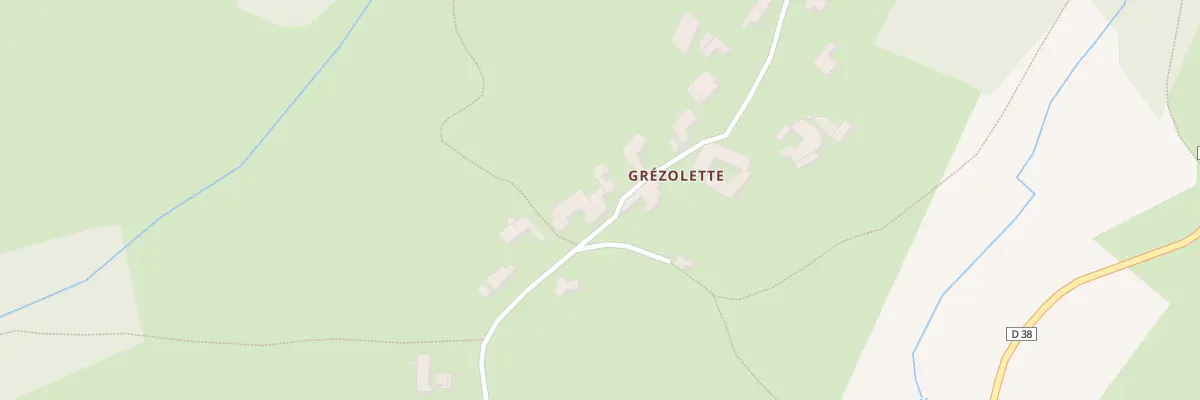 Plan du 525 Grezolette à Saint-Martin-la-Sauveté