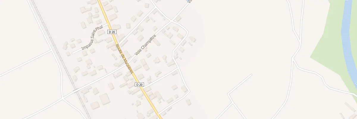 Plan du 128 Rue de la Pompe à Savières