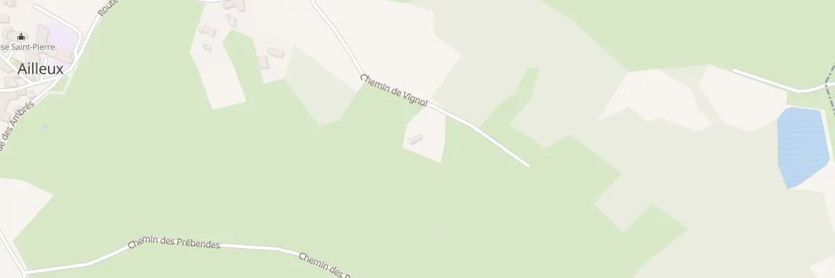 Plan du 340 Che de Vignol à Ailleux