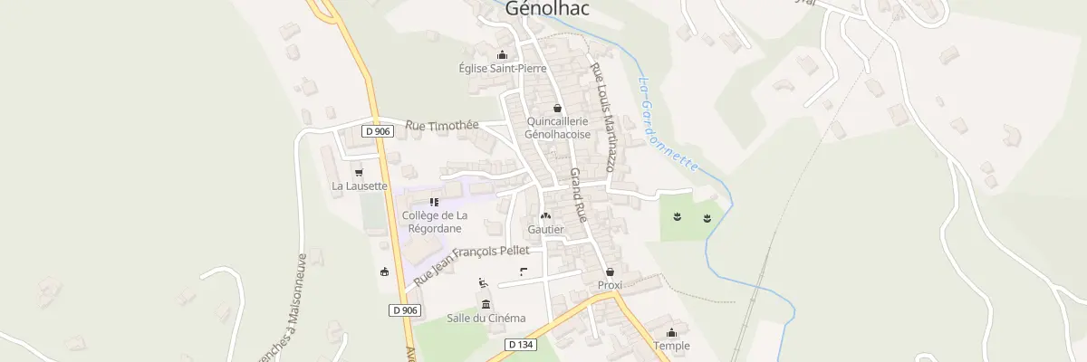 Plan du 1 Plan de l’Oli à Génolhac