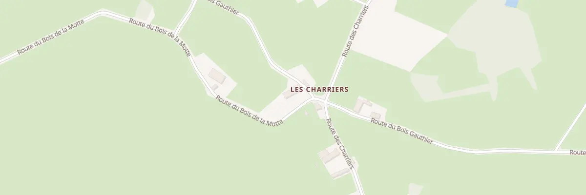 Plan du 5133 Les Charriers à Céron