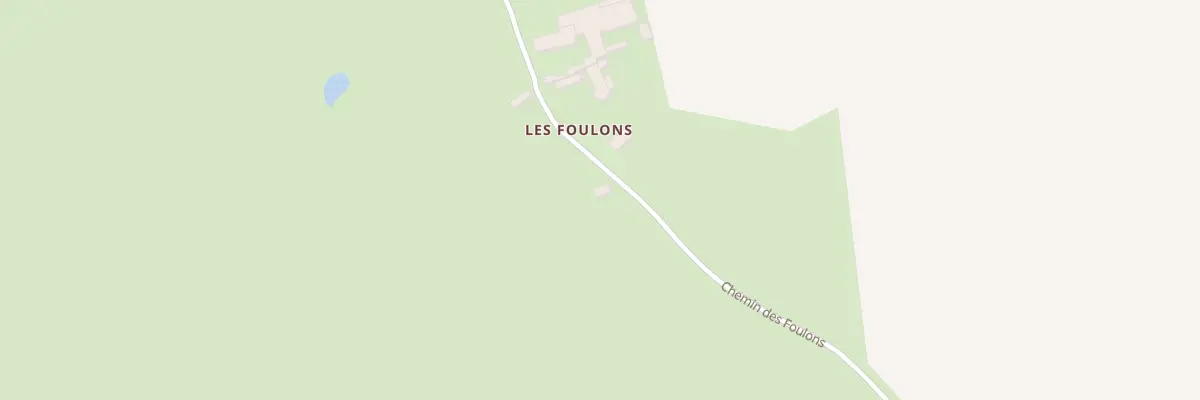 Plan du 1 Cr Dit des Foulons à Étréaupont