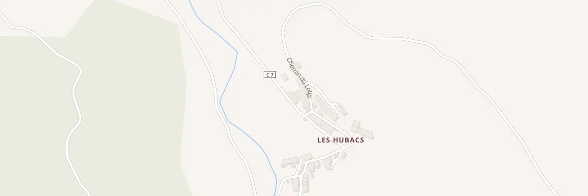 Plan du 5061 L’Hubac à Saint-Étienne-de-Lugdarès