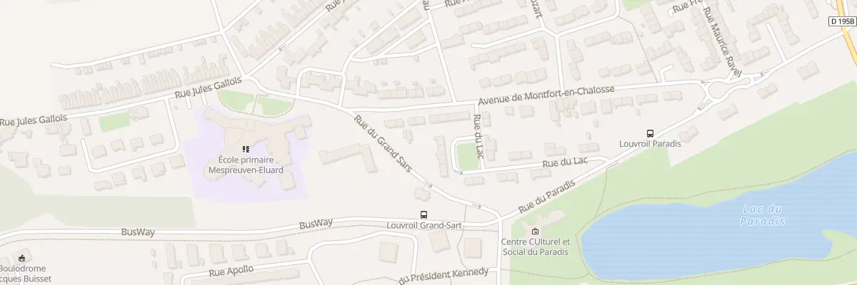 Plan du 19 Rue du Lac à Louvroil