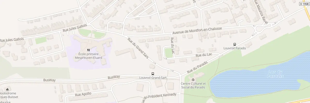 Plan du 17 Rue du Lac à Louvroil