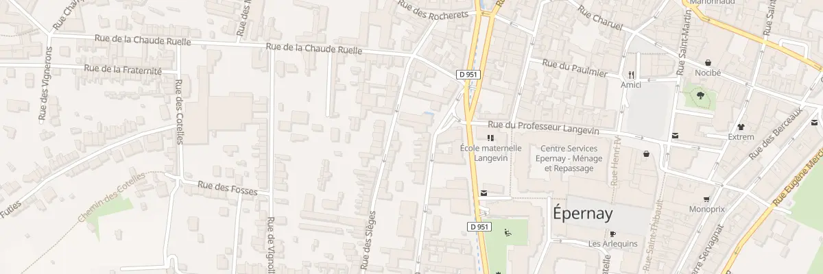 Plan du 6 Rue Léger Bertin à Épernay