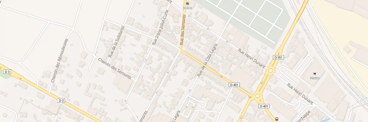 Plan du 53 Rue Thiercelin Parrichault à Épernay