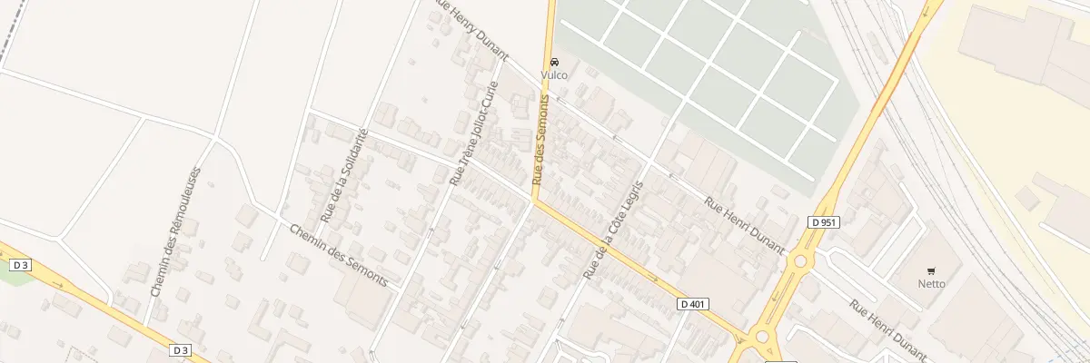Plan du 34 Rue Thiercelin Parrichault à Épernay