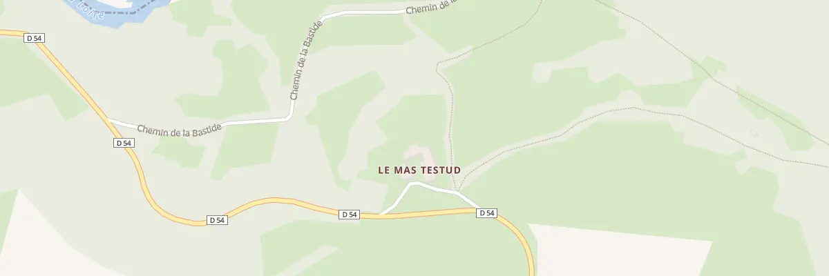 Plan du 5010 Le Mas de Testud à Vielprat
