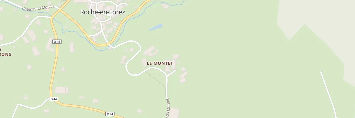 Plan du 5114 Le Montet à Roche-en-Forez