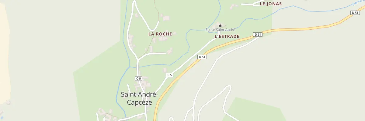 Plan du 5117 L’Estrade à Saint-André-Capcèze