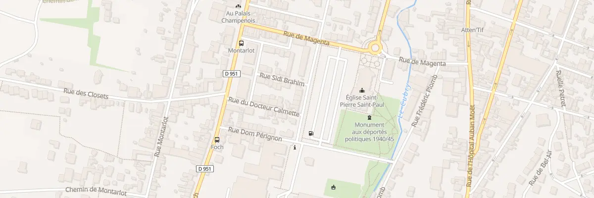 Plan du 46 Rue des Petits Prés à Épernay