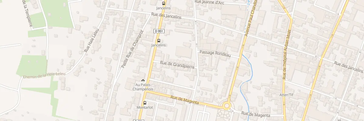 Plan du 10 Rue de Grandpierre à Épernay