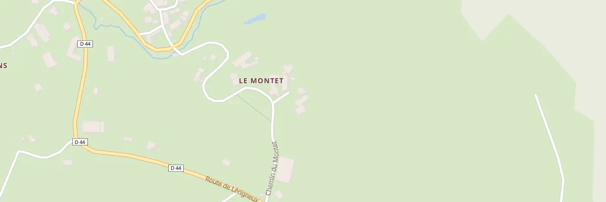 Plan du 41 Imp du Montet à Roche-en-Forez