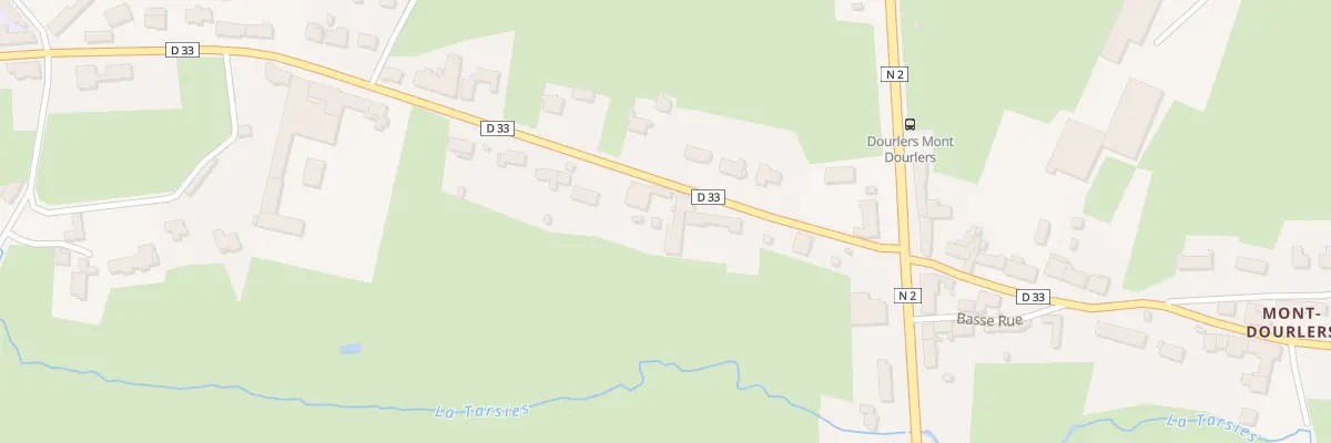 Plan du 50 Rue d’Arouzies à Dourlers