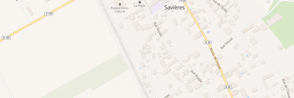 Plan du 56 Rle de la Halte à Savières
