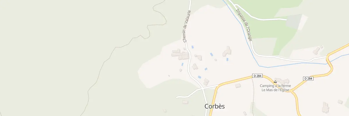 Plan du 179 Imp Le Meneriel à Thoiras-Corbès