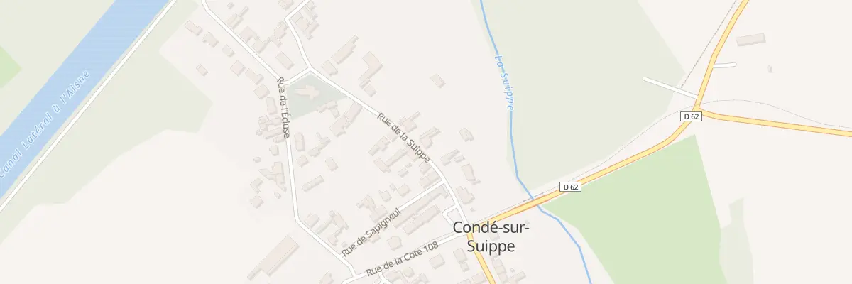 Plan du 12 Rue de la Suippe à Condé-sur-Suippe