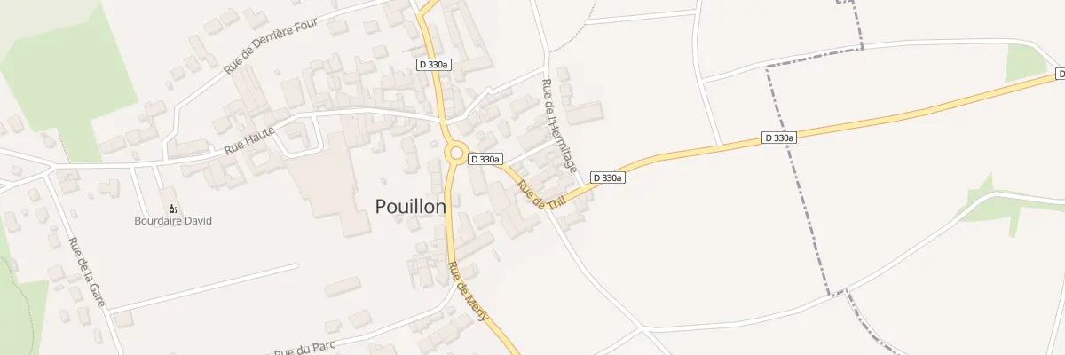 Plan du 3 Rue de Thil à Pouillon