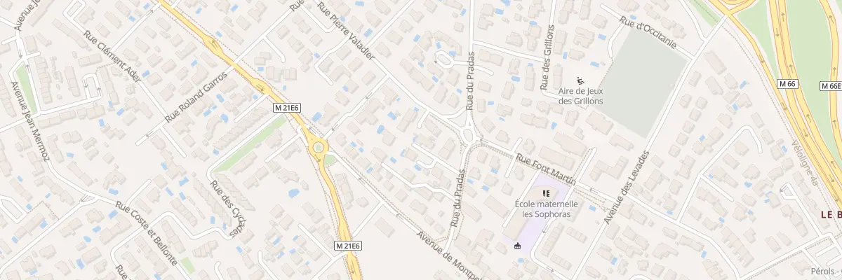 Plan du 5 Rue Pierre Valadier à Pérols