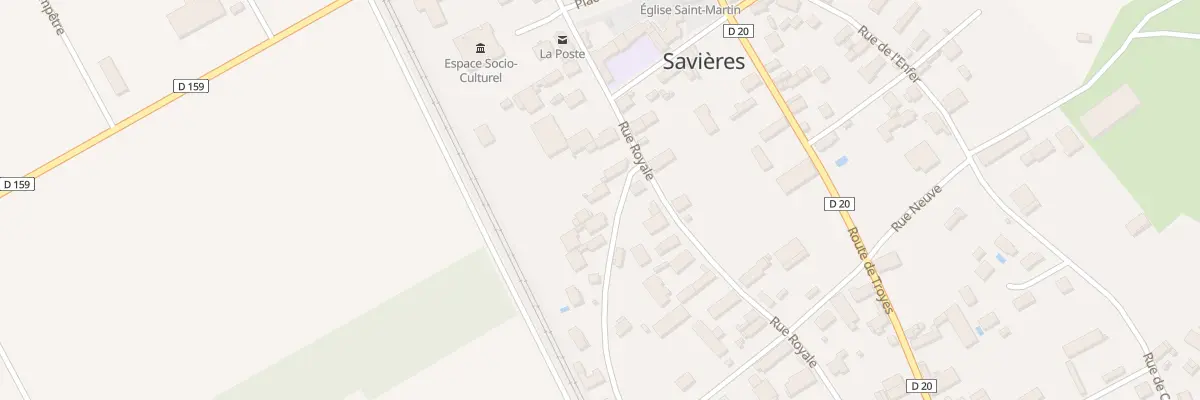 Plan du 24 Rle de la Halte à Savières