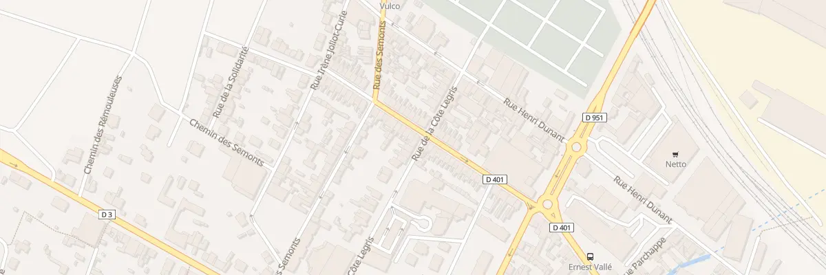 Plan du 43 Rue Thiercelin Parrichault à Épernay