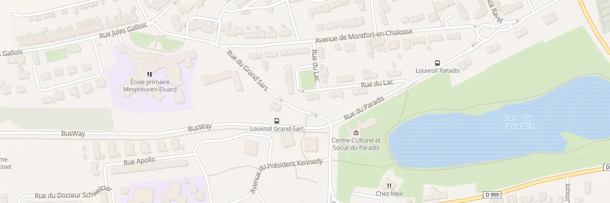 Plan du 11 Rue du Lac à Louvroil