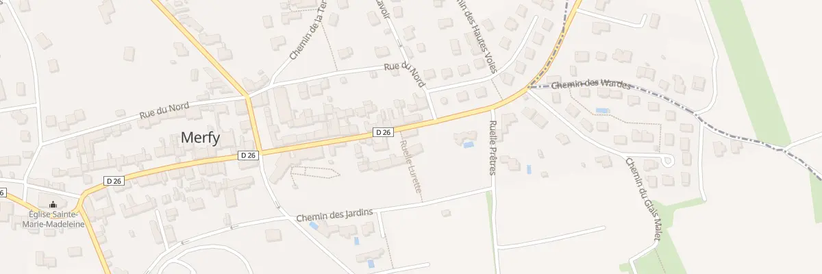 Plan du 48 Gr Grande Rue à Merfy