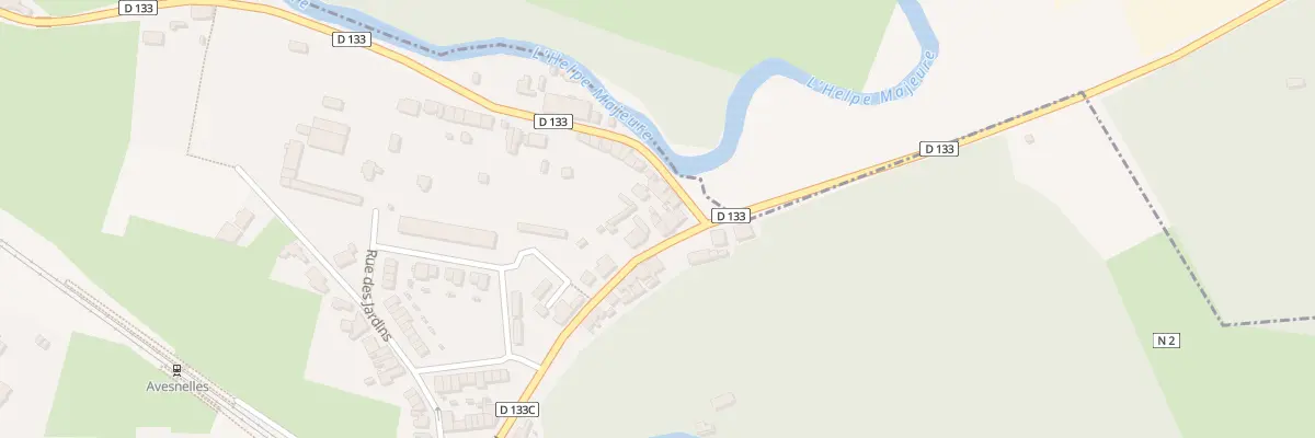 Plan du 23 Rue du Taille-pied à Avesnelles