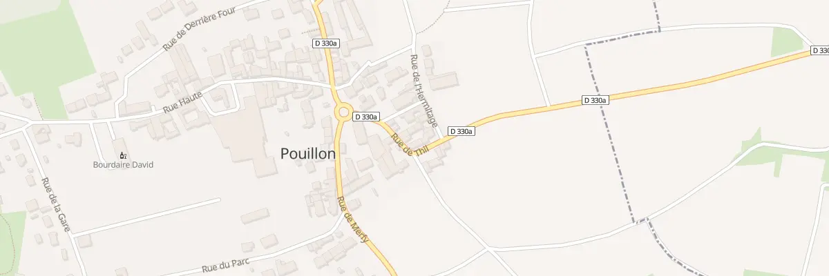 Plan du 5 Rue de Thil à Pouillon