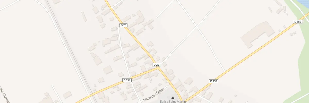 Plan du 178 Rte de Maizières à Savières