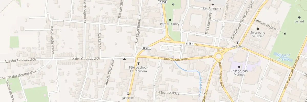 Plan du 40 Rue de Sézanne à Épernay