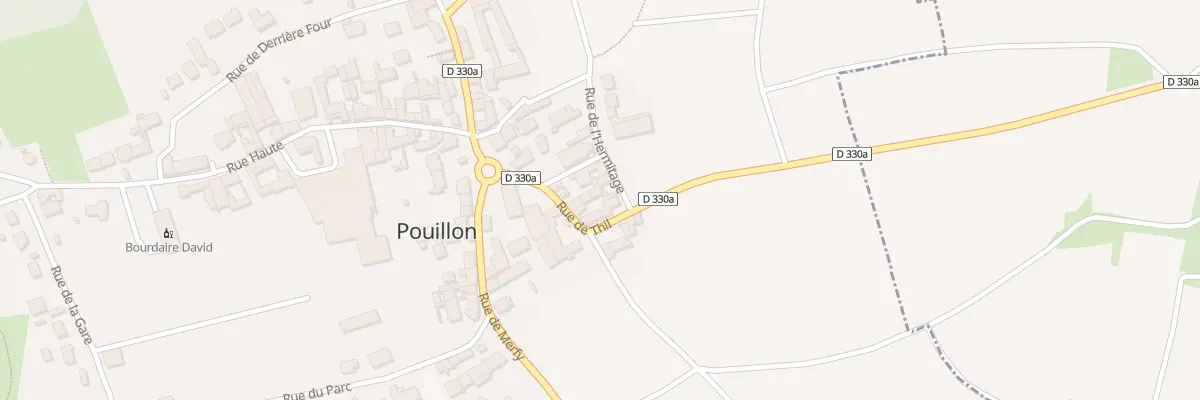 Plan du 7 Rue de Thil à Pouillon
