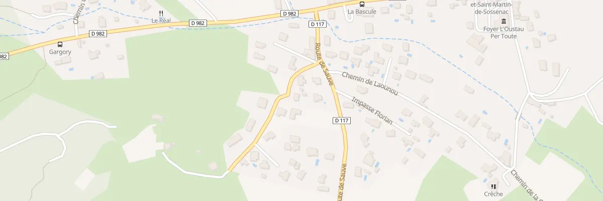 Plan du 5350 Le Chiffre à Durfort-et-Saint-Martin-de-Sossenac