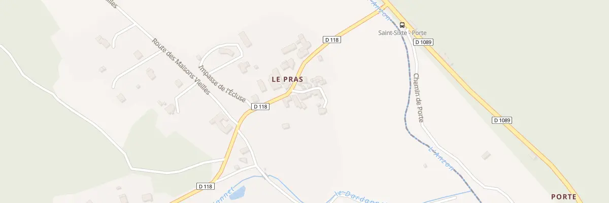 Plan du 434 Imp du Bief à Solore-en-Forez
