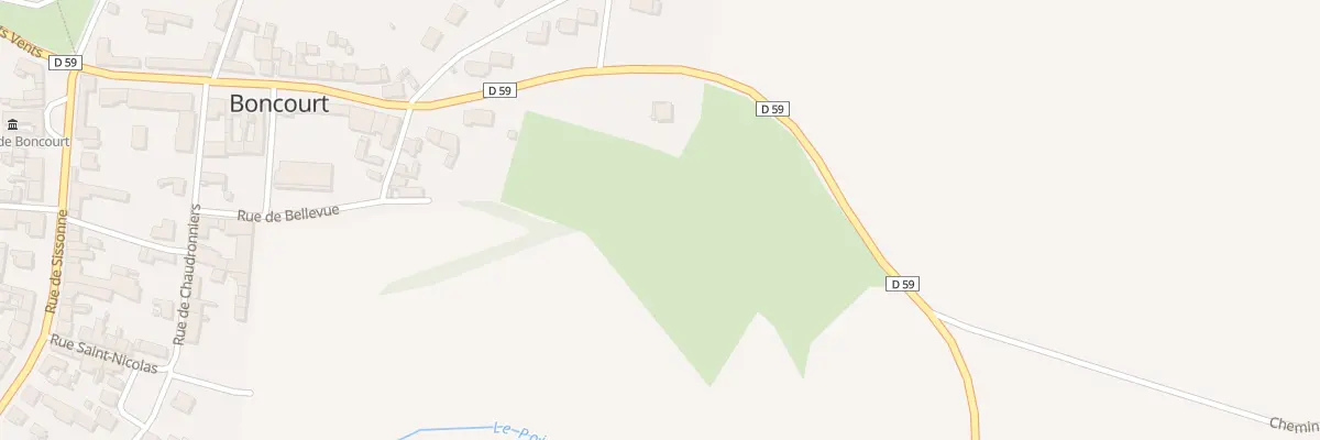 Plan du 5114 Rue des Moulins à Boncourt