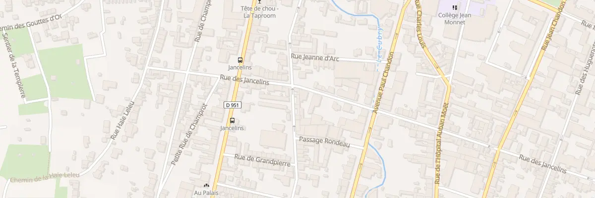 Plan du 21 Rue des Petits Prés à Épernay