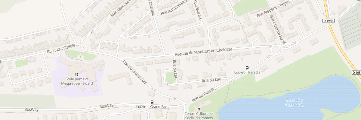 Plan du 20 Rue du Lac à Louvroil