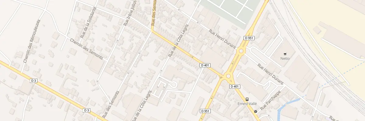 Plan du 29 Rue Thiercelin Parrichault à Épernay