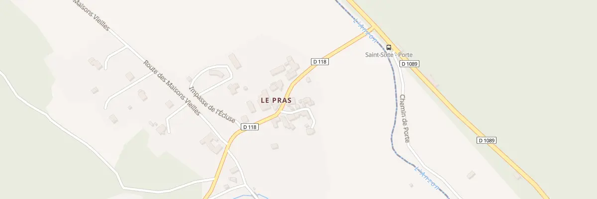 Plan du 5019 Le Pras à Solore-en-Forez