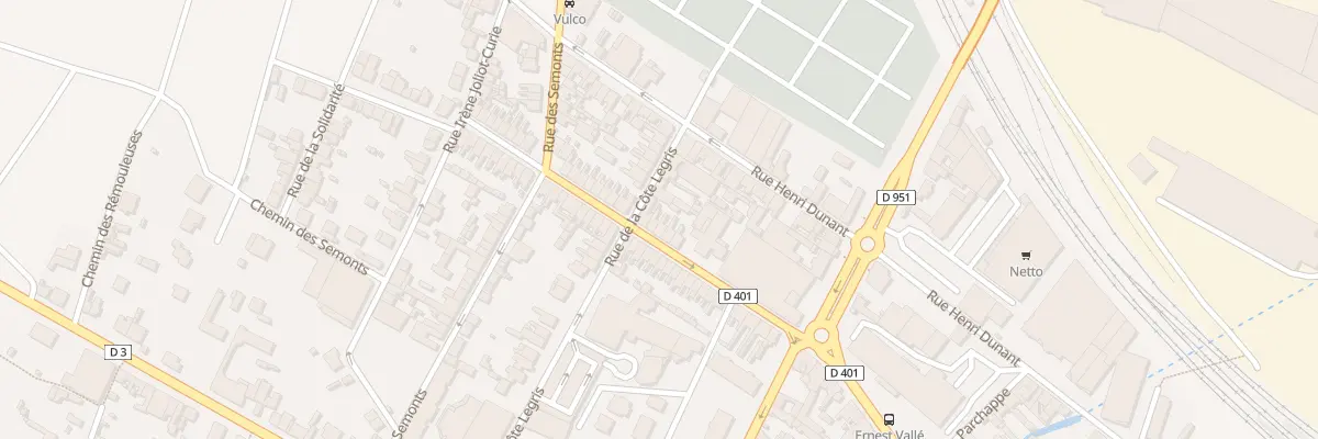 Plan du 12 Rue Thiercelin Parrichault à Épernay